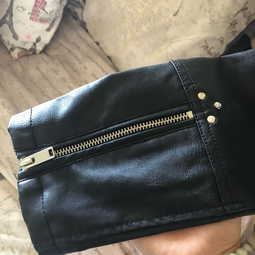 Philosophy Studded Leather Jacket - image 7